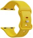 SBG Siliconen Apple Watch Band 1-11/SE/Ultra - 49/46/45/44/42MM - Geel afbeelding 9