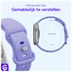 SBG Siliconen Apple Watch Band 1-11/SE/Ultra - 49/46/45/44/42MM - Lila afbeelding 5