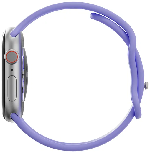 SBG Siliconen Apple Watch Band 1-11/SE/Ultra - 49/46/45/44/42MM - Lila afbeelding 10
