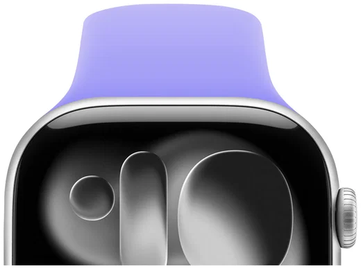 SBG Siliconen Apple Watch Band 1-11/SE/Ultra - 49/46/45/44/42MM - Lila afbeelding 11