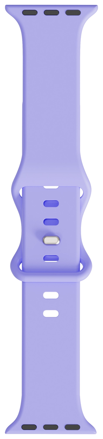 SBG Siliconen Apple Watch Band 1-11/SE/Ultra - 49/46/45/44/42MM - Lila afbeelding 13