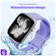 SBG Siliconen Apple Watch Band 1-11/SE/Ultra - 49/46/45/44/42MM - Lila afbeelding 2