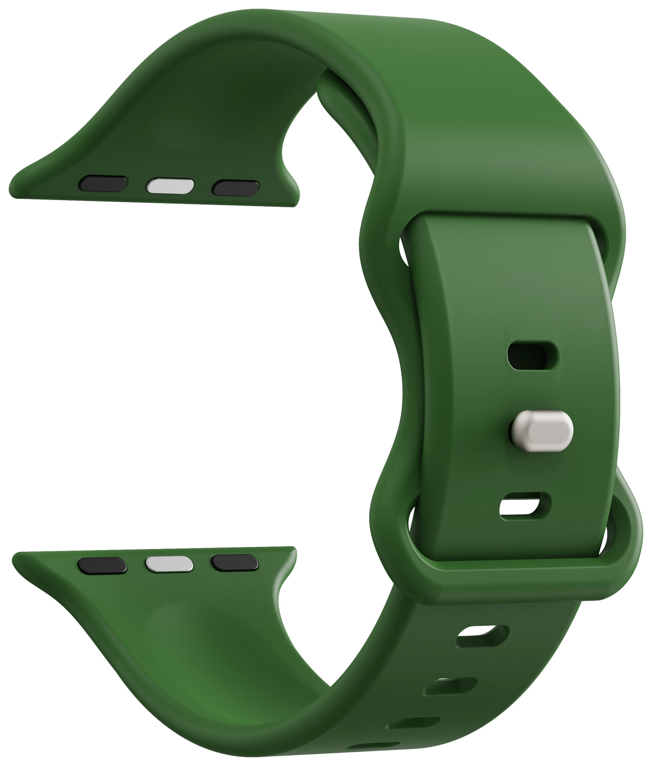 SBG Siliconen Apple Watch Band 1-11/SE/Ultra - 49/46/45/44/42MM - Alfalfa afbeelding 9
