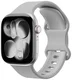 SBG Siliconen Apple Watch Band 1-11/SE/Ultra - 49/46/45/44/42MM - Cloud Grey