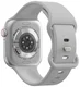 SBG Siliconen Apple Watch Band 1-11/SE/Ultra - 49/46/45/44/42MM - Cloud Grey afbeelding 8