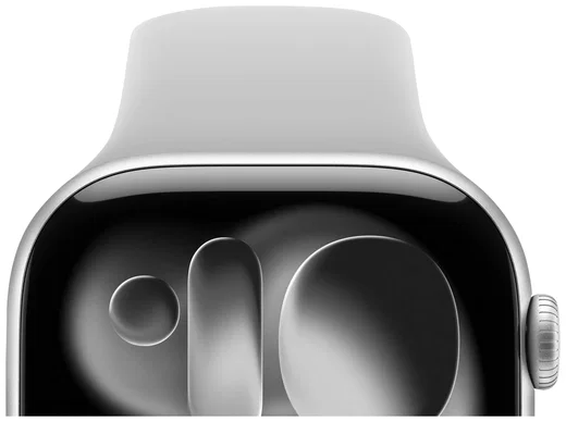 SBG Siliconen Apple Watch Band 1-11/SE/Ultra - 49/46/45/44/42MM - Cloud Grey afbeelding 11