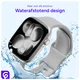 SBG Siliconen Apple Watch Band 1-11/SE/Ultra - 49/46/45/44/42MM - Cloud Grey afbeelding 2