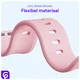 SBG Siliconen Apple Watch Band 1-11/SE/Ultra - 49/46/45/44/42MM - Roze afbeelding 4