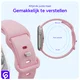 SBG Siliconen Apple Watch Band 1-11/SE/Ultra - 49/46/45/44/42MM - Roze afbeelding 5