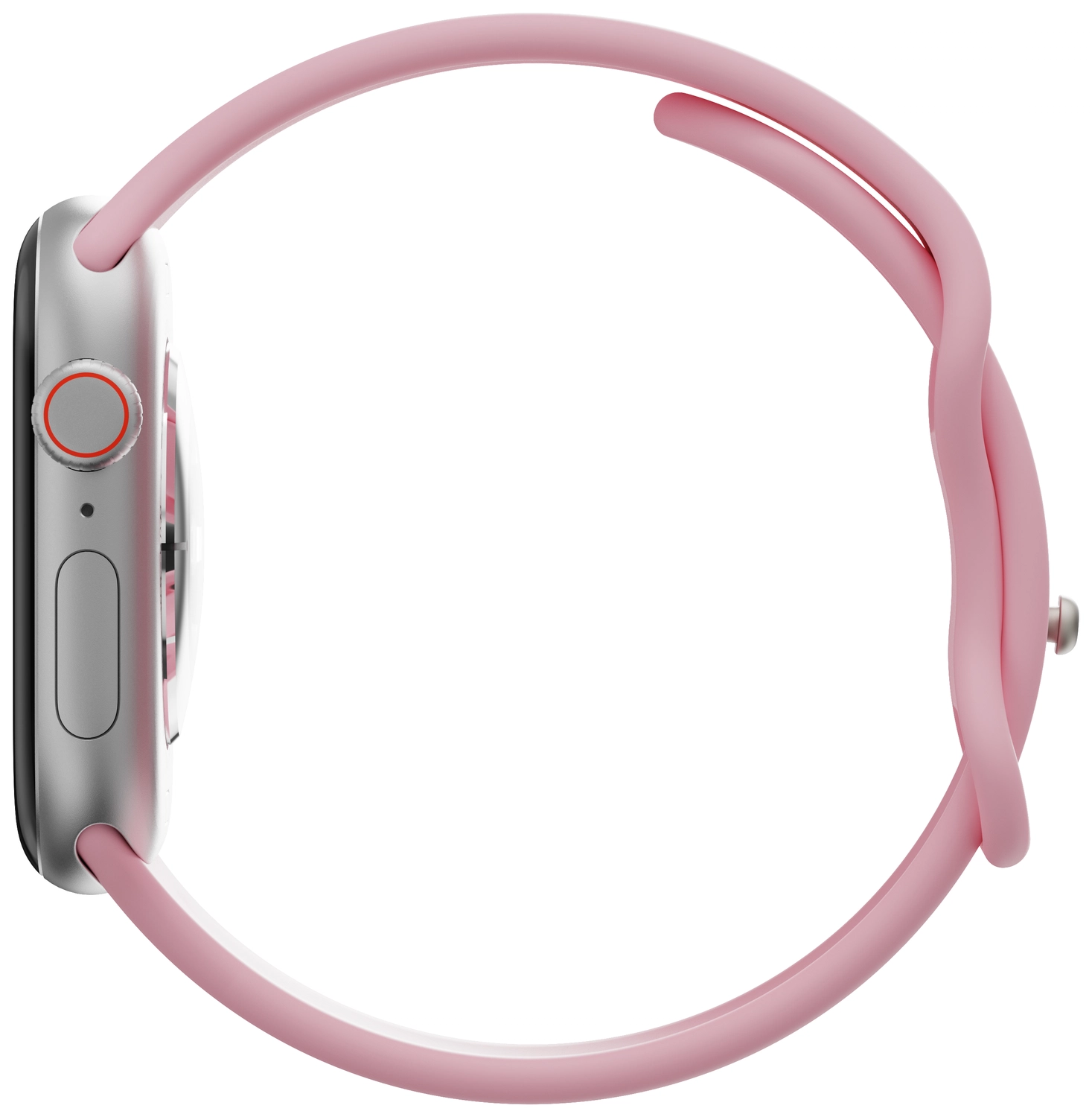 SBG Siliconen Apple Watch Band 1-11/SE/Ultra - 49/46/45/44/42MM - Roze afbeelding 10