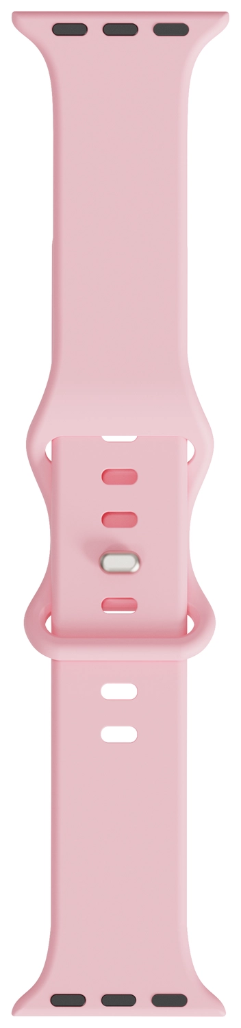 SBG Siliconen Apple Watch Band 1-11/SE/Ultra - 49/46/45/44/42MM - Roze afbeelding 13