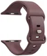 SBG Siliconen Apple Watch Band 1-11/SE/Ultra - 49/46/45/44/42MM - Smoky Purple afbeelding 9