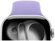 SBG Siliconen Apple Watch Band 1-11/SE/Ultra - 49/46/45/44/42MM - Lavender Grijs afbeelding 11
