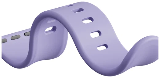 SBG Siliconen Apple Watch Band 1-11/SE/Ultra - 49/46/45/44/42MM - Lavender Grijs afbeelding 12