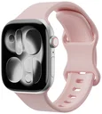 SBG Siliconen Apple Watch Band 1-11/SE/Ultra - 49/46/45/44/42MM - Licht Roze