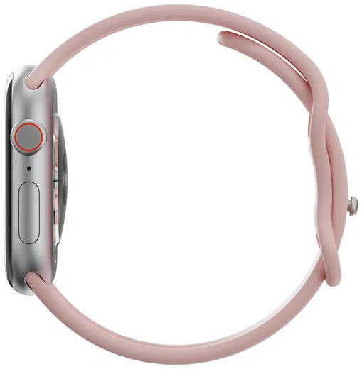 SBG Siliconen Apple Watch Band 1-11/SE/Ultra - 49/46/45/44/42MM - Licht Roze afbeelding 10