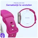 SBG Siliconen Apple Watch Band 1-11/SE/Ultra - 49/46/45/44/42MM - Hot Pink afbeelding 5