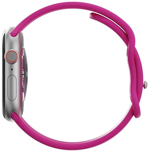 SBG Siliconen Apple Watch Band 1-11/SE/Ultra - 49/46/45/44/42MM - Hot Pink afbeelding 10