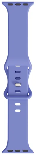 SBG Siliconen Apple Watch Band 1-11/SE/Ultra - 49/46/45/44/42MM - Lavender afbeelding 13