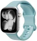 SBG Siliconen Apple Watch Band 1-11/SE/Ultra - 49/46/45/44/42MM - Groen Blauw