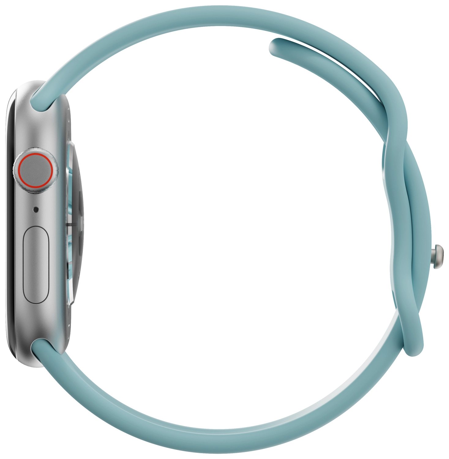 SBG Siliconen Apple Watch Band 1-11/SE/Ultra - 49/46/45/44/42MM - Groen Blauw afbeelding 10
