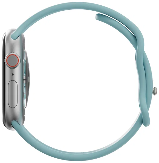 SBG Siliconen Apple Watch Band 1-11/SE/Ultra - 49/46/45/44/42MM - Groen Blauw afbeelding 10