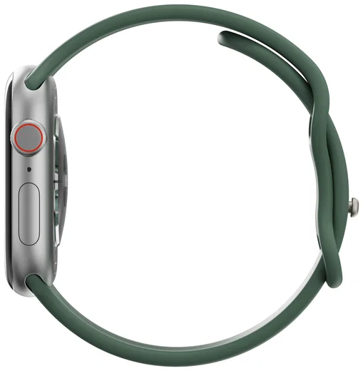 SBG Siliconen Apple Watch Band 1-11/SE/Ultra - 49/46/45/44/42MM - Donker Groen afbeelding 10
