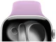 SBG Siliconen Apple Watch Band 1-11/SE/Ultra - 49/46/45/44/42MM - Paars afbeelding 11
