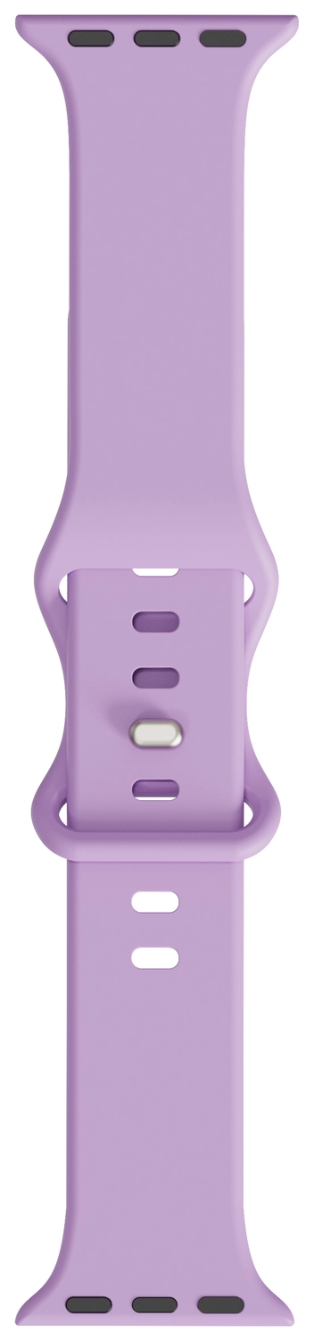SBG Siliconen Apple Watch Band 1-11/SE/Ultra - 49/46/45/44/42MM - Paars afbeelding 13