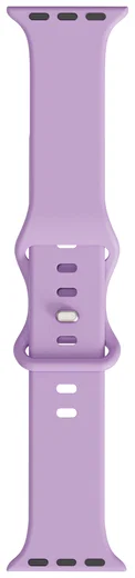 SBG Siliconen Apple Watch Band 1-11/SE/Ultra - 49/46/45/44/42MM - Paars afbeelding 13