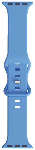 SBG Siliconen Apple Watch Band 1-11/SE/Ultra - 49/46/45/44/42MM - Blauw afbeelding 13
