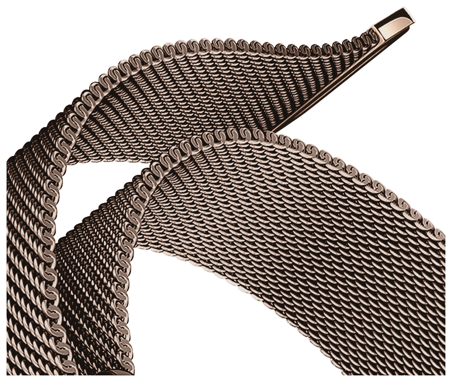 SBG Milanees - Apple Watch Bandje - 1-11/SE - 38/40/41/42MM - Rose Goud afbeelding 12