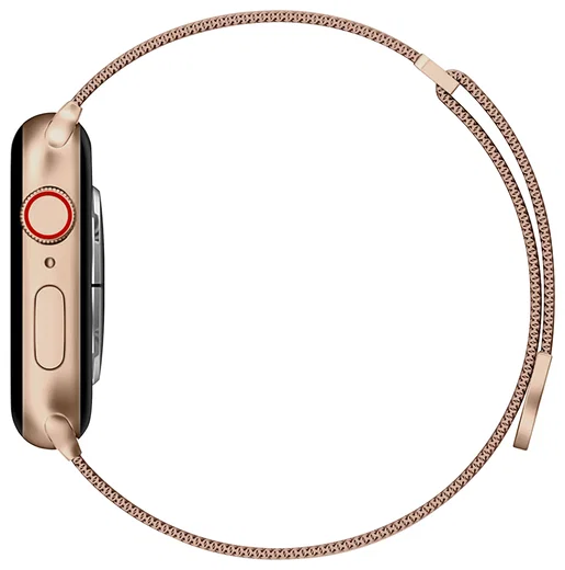 SBG Milanees - Apple Watch Bandje - 1-11/SE - 38/40/41/42MM - Rose Goud afbeelding 14