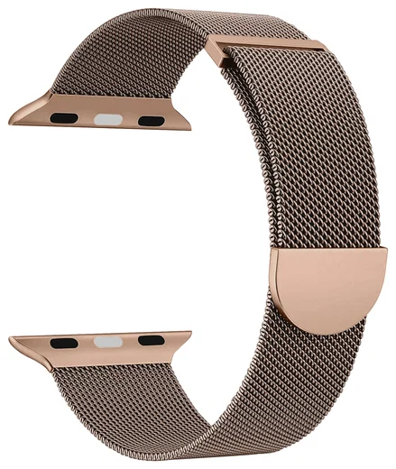 SBG Milanees - Apple Watch Bandje - 1-11/SE - 38/40/41/42MM - Rose Goud afbeelding 8