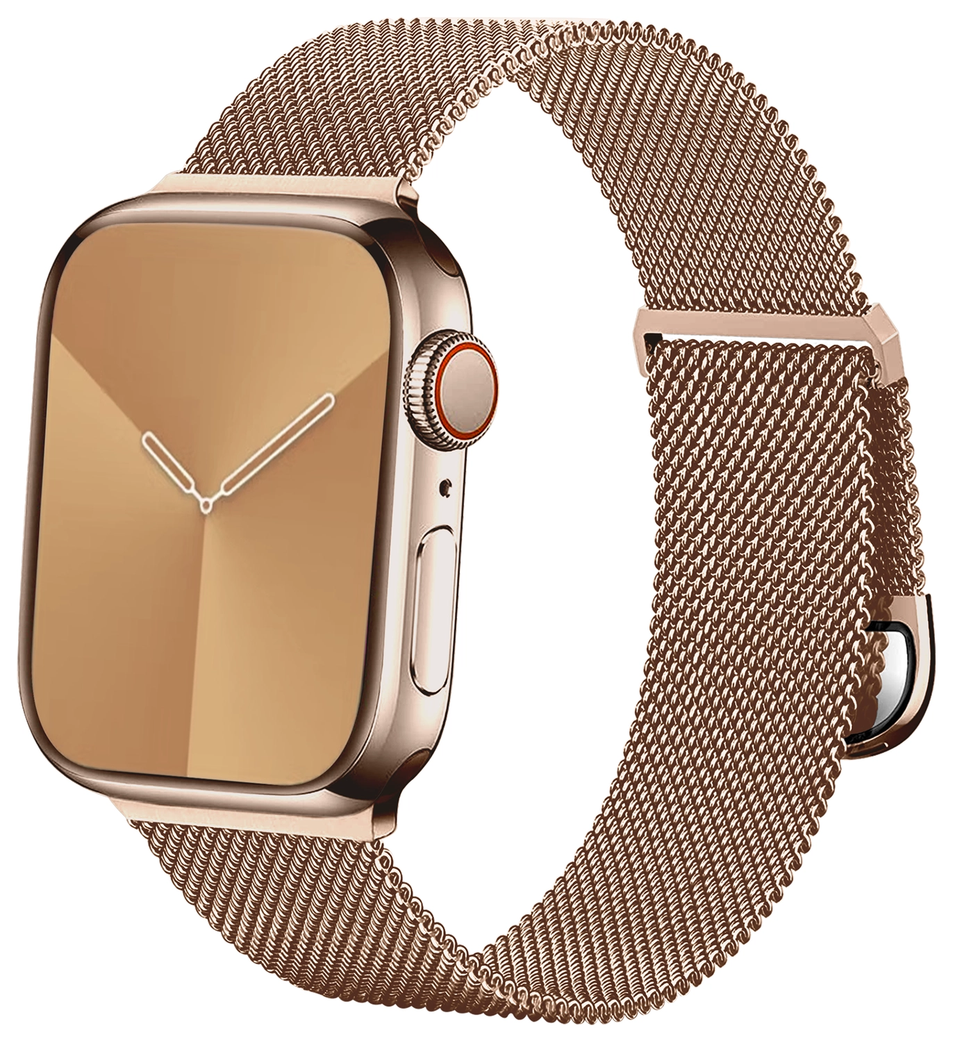SBG Milanees - Apple Watch Bandje - 1-11/SE - 38/40/41/42MM - Rose Goud afbeelding 9