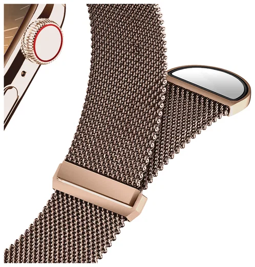 SBG Milanees - Apple Watch Bandje - 1-11/SE - 38/40/41/42MM - Rose Goud afbeelding 10