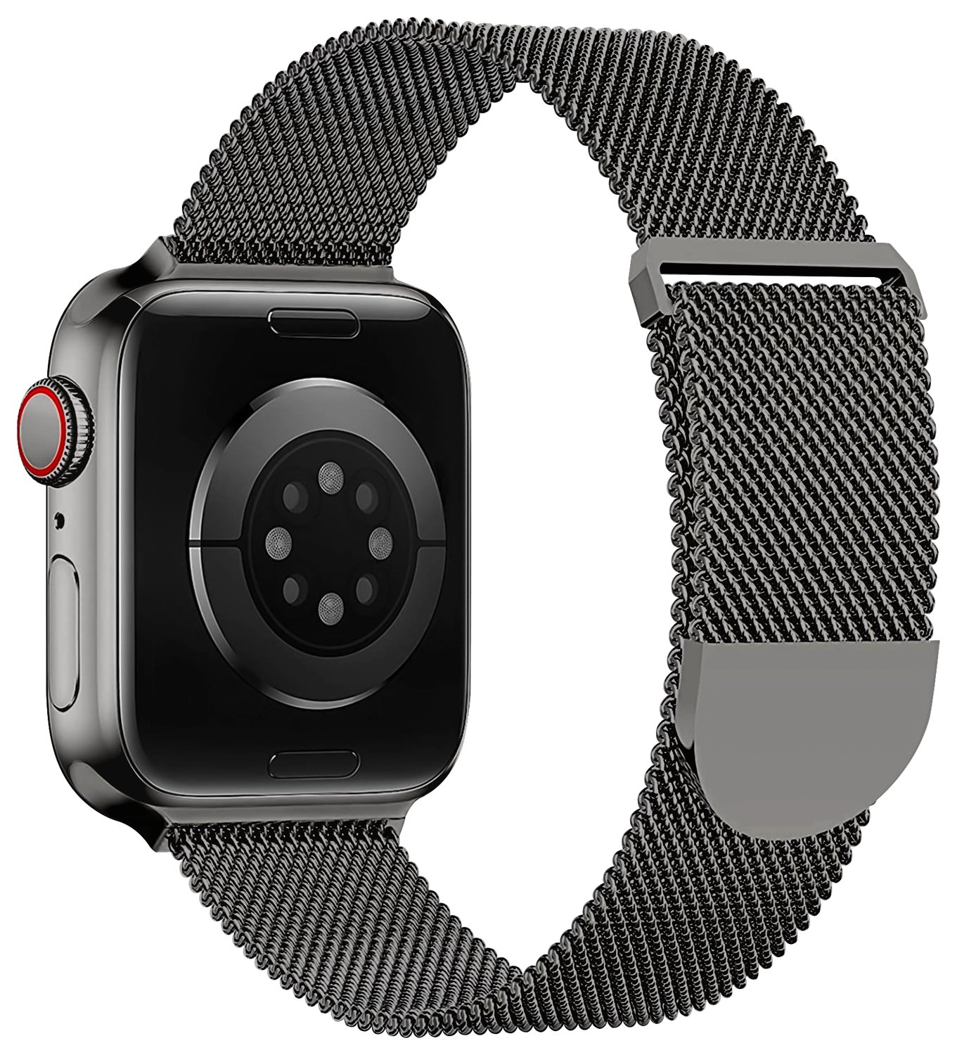 SBG Milanees - Apple Watch Bandje - 1-11/SE - 38/40/41/42MM - Grijs afbeelding 13