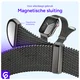 SBG Milanees - Apple Watch Bandje - 1-11/SE - 38/40/41/42MM - Grijs afbeelding 2