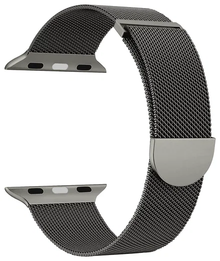 SBG Milanees - Apple Watch Bandje - 1-11/SE - 38/40/41/42MM - Grijs afbeelding 10