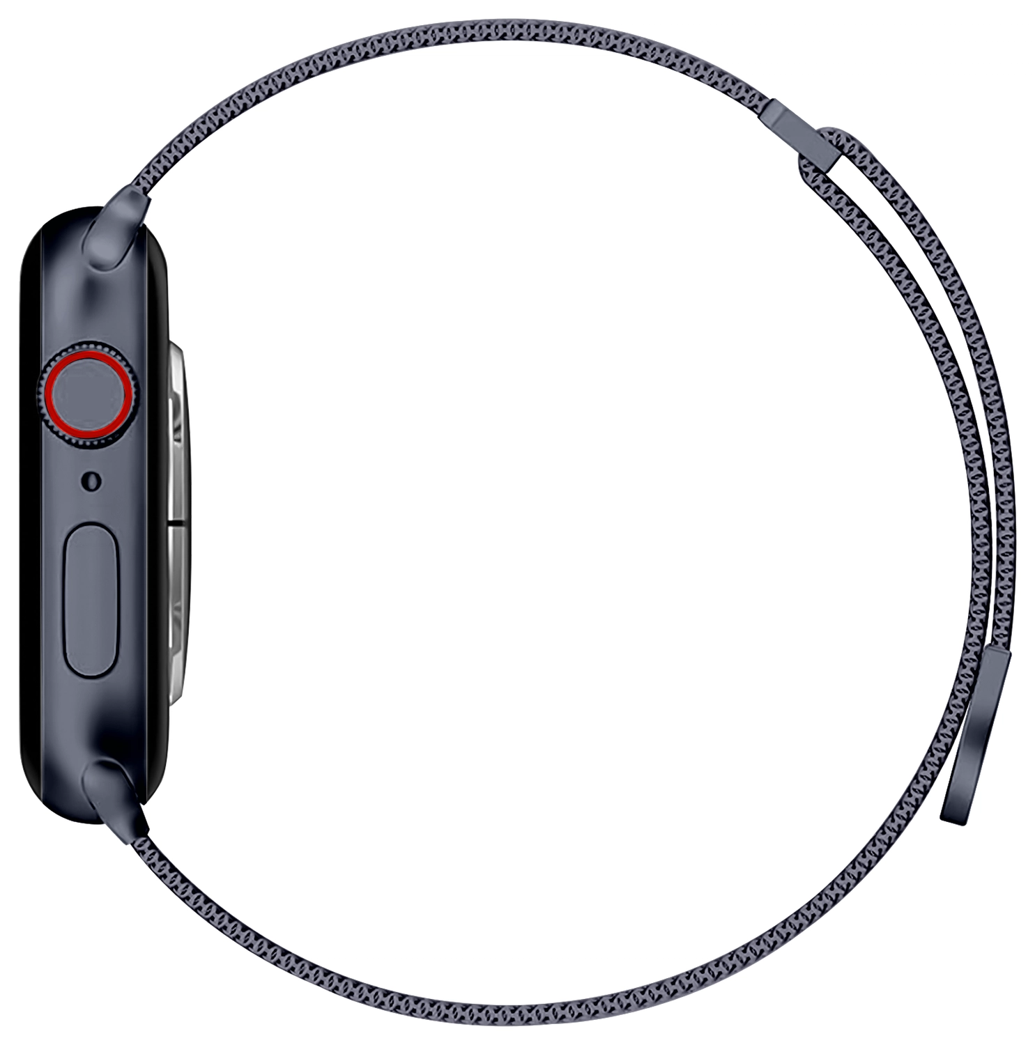 SBG Milanees - Apple Watch Bandje - 1-11/SE - 38/40/41/42MM - Blauw afbeelding 14