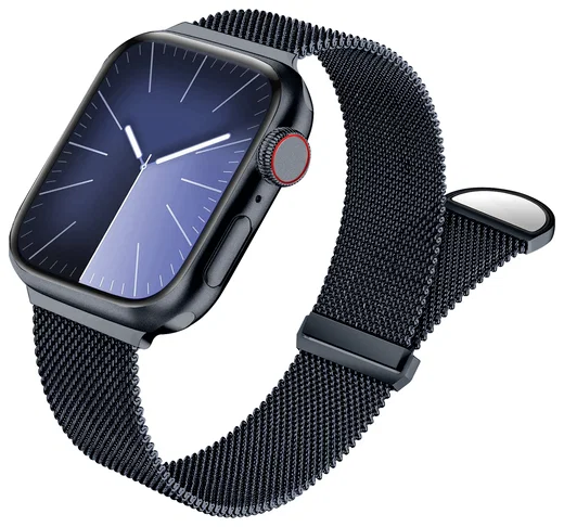 SBG Milanees - Apple Watch Bandje - 1-11/SE - 38/40/41/42MM - Blauw afbeelding 1