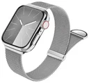 SBG Milanees - Apple Watch Bandje - 1-11/SE/Ultra-49/46/45/44/42MM Zilver