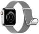 SBG Milanees - Apple Watch Bandje - 1-11/SE/Ultra-49/46/45/44/42MM Zilver afbeelding 15