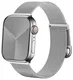 SBG Milanees - Apple Watch Bandje - 1-11/SE/Ultra-49/46/45/44/42MM Zilver afbeelding 9