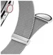 SBG Milanees - Apple Watch Bandje - 1-11/SE/Ultra-49/46/45/44/42MM Zilver afbeelding 10