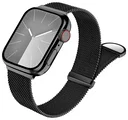 SBG Milanees - Apple Watch Bandje - 1-11/SE/Ultra-49/46/45/44/42MM Zwart