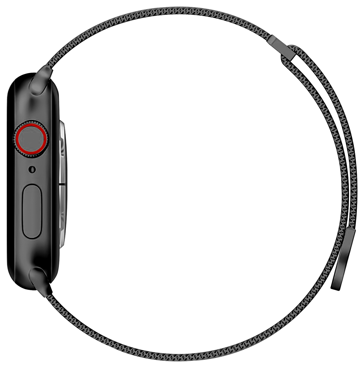 SBG Milanees - Apple Watch Bandje - 1-11/SE/Ultra-49/46/45/44/42MM Zwart afbeelding 15