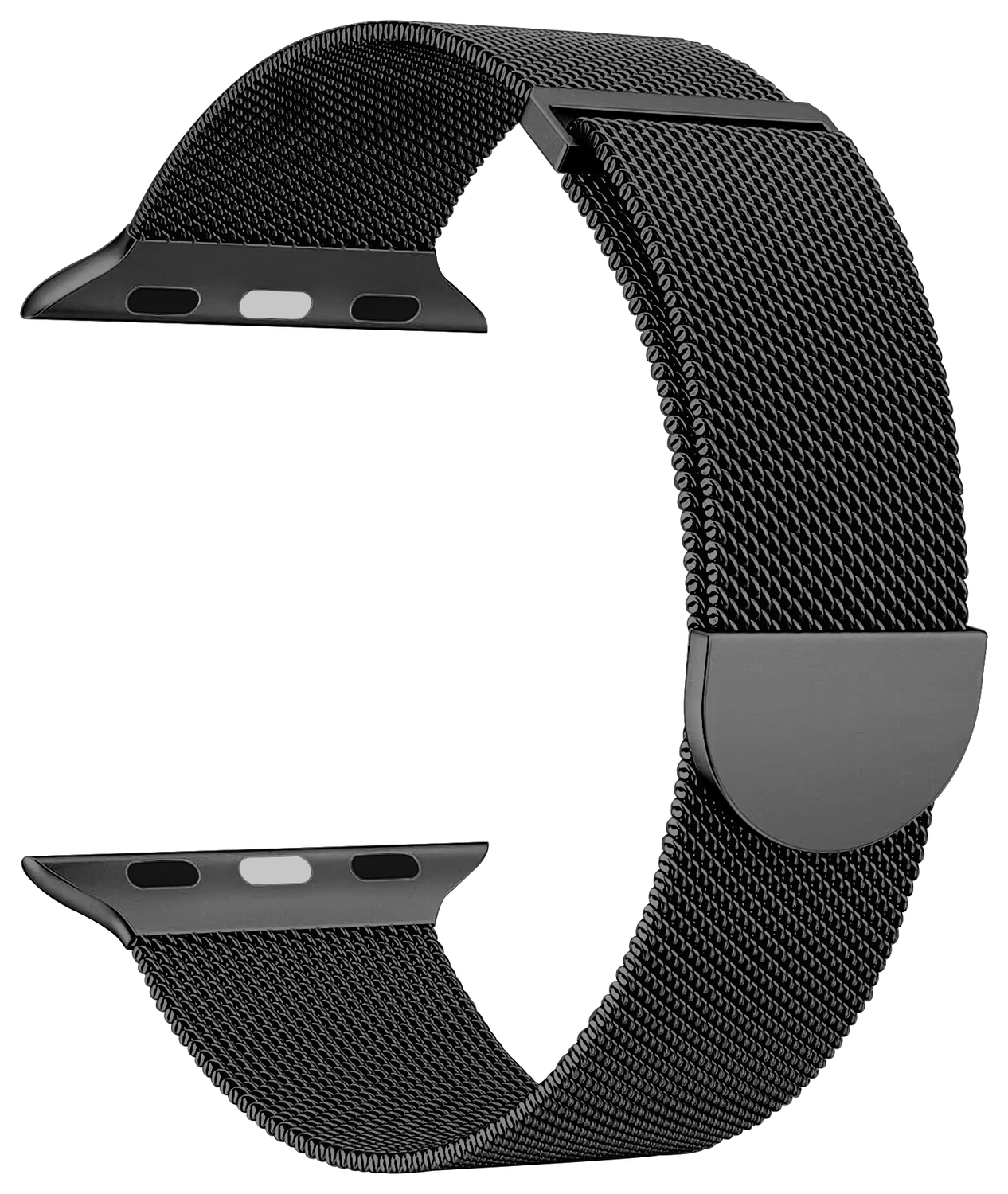 SBG Milanees - Apple Watch Bandje - 1-11/SE/Ultra-49/46/45/44/42MM Zwart afbeelding 9