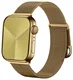 SBG Milanees - Apple Watch Bandje - 1-11/SE/Ultra-49/46/45/44/42MM Goud afbeelding 11