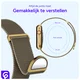 SBG Milanees - Apple Watch Bandje - 1-11/SE/Ultra-49/46/45/44/42MM Goud afbeelding 3